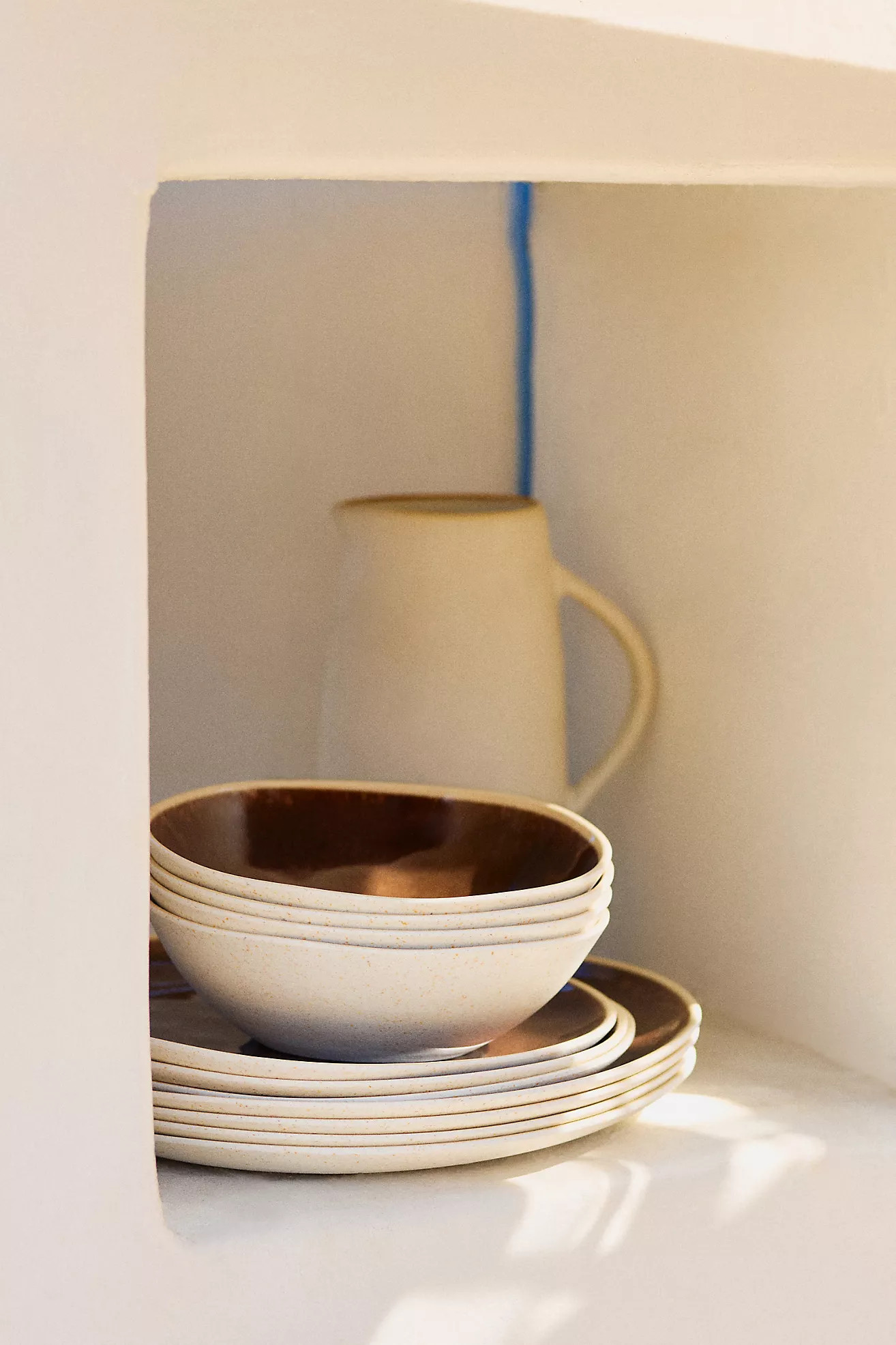 Dakota Melamine Side Plates, Set of 4 | Anthropologie (US)