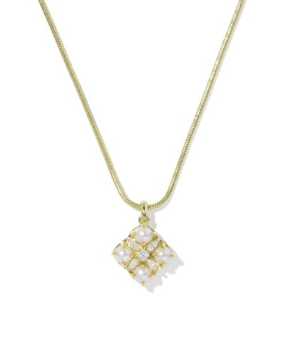Kendra Scott Dira Pearl Short Pendant Necklace | Amazon (US)