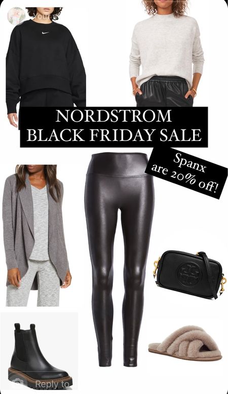 Nordstrom, black Friday sale! Spanx are on sale for 20% off! Including this cardigan from barefoot dreams, this Tory, Burch, Crossbody, the Sam Edelman, Laguna boot, and more!#LTKCyberweek

#LTKstyletip #LTKsalealert