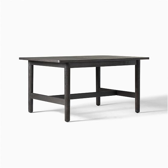 Hargrove 60""-80"" Expandable Dining Table, Blackened Oak | West Elm (US)