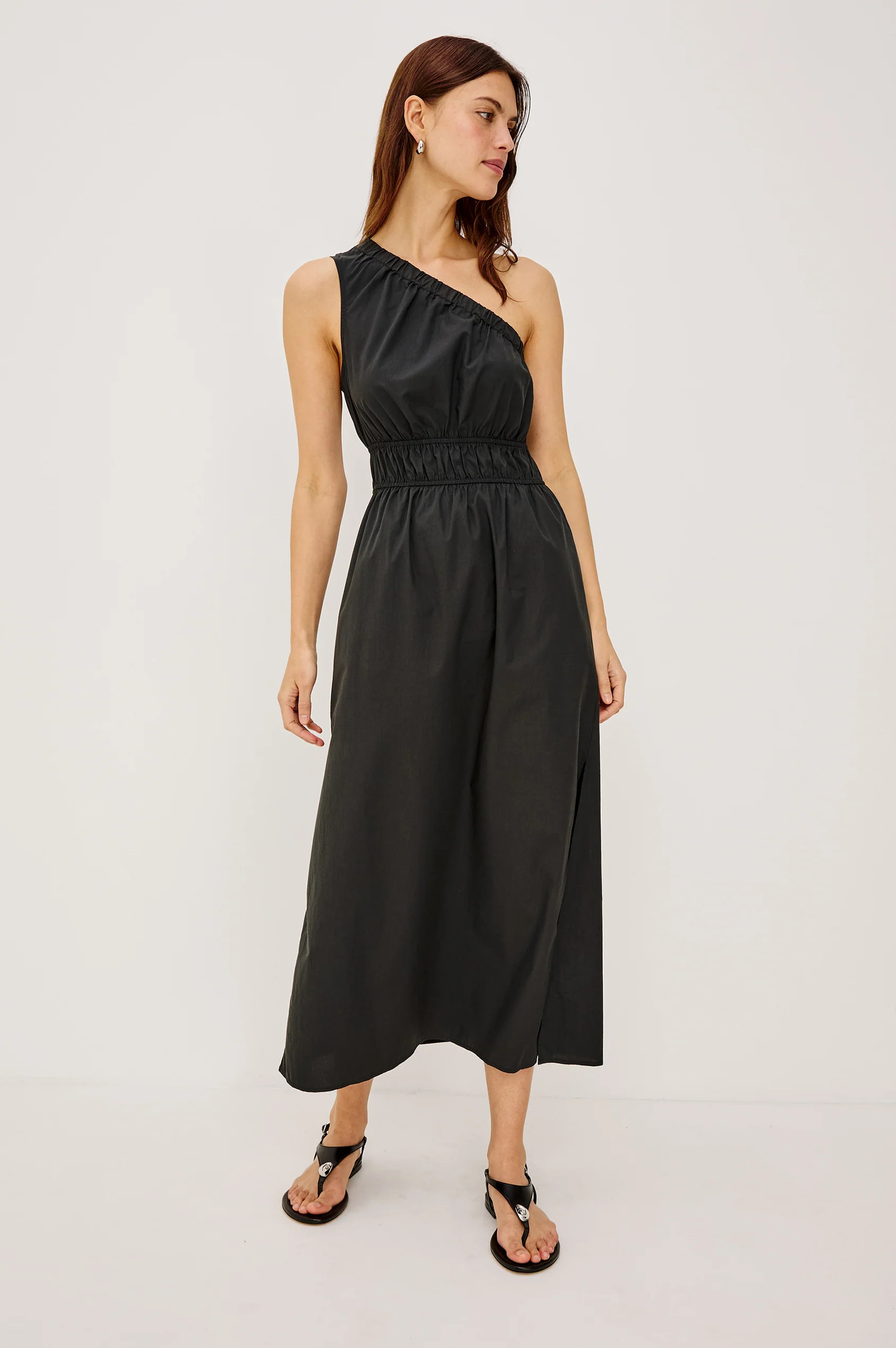 SELANI DRESS - SPICE LINEN | Rails