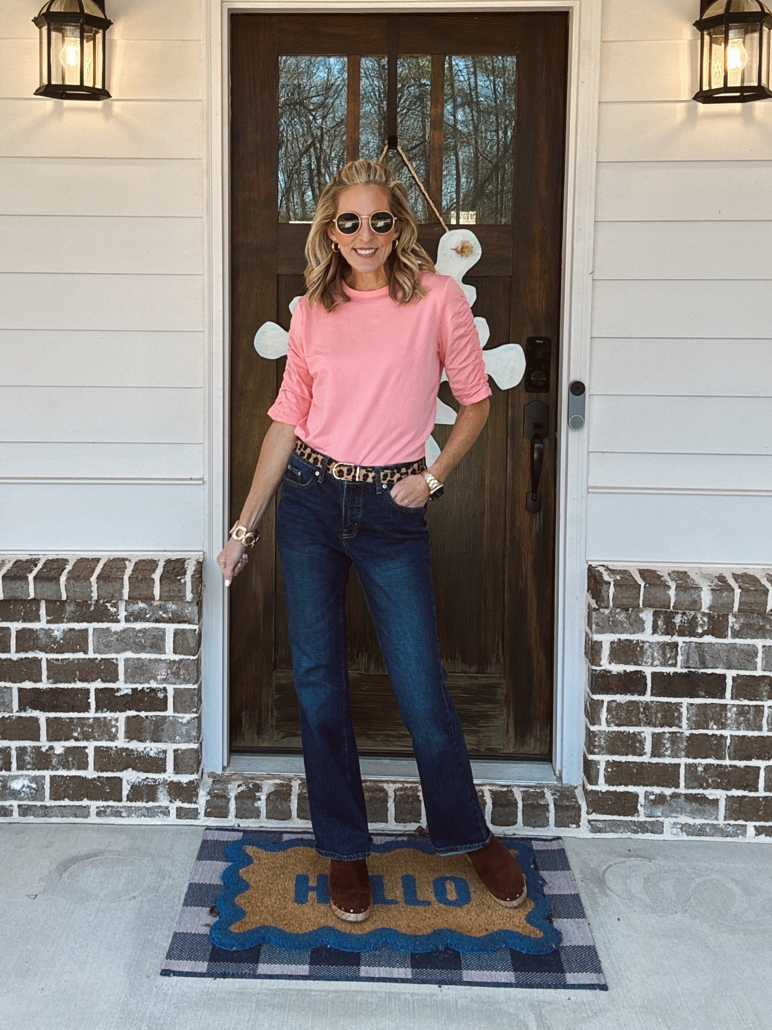 Your favorite $15 T-shirt just got an elegant sister. This ruched sleeve tea from time to true is all about casual chic with a little fun to your everyday style. Pair it with your favorite pair of Walmart jeans. 

Walmart, Walmart style, Walmart, fashion, Walmart 

#LTKootd #LTKmomlife