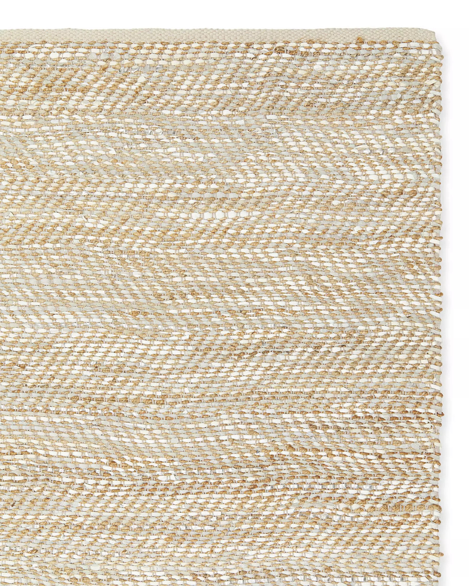 Metallic Suede & Hemp Rug | Serena and Lily
