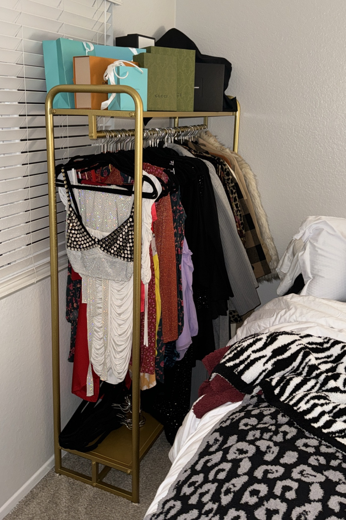 Amazon gold garment rack with shelves 
Bedroom
Home Amazon 
Home
Home finds 

#LTKhome