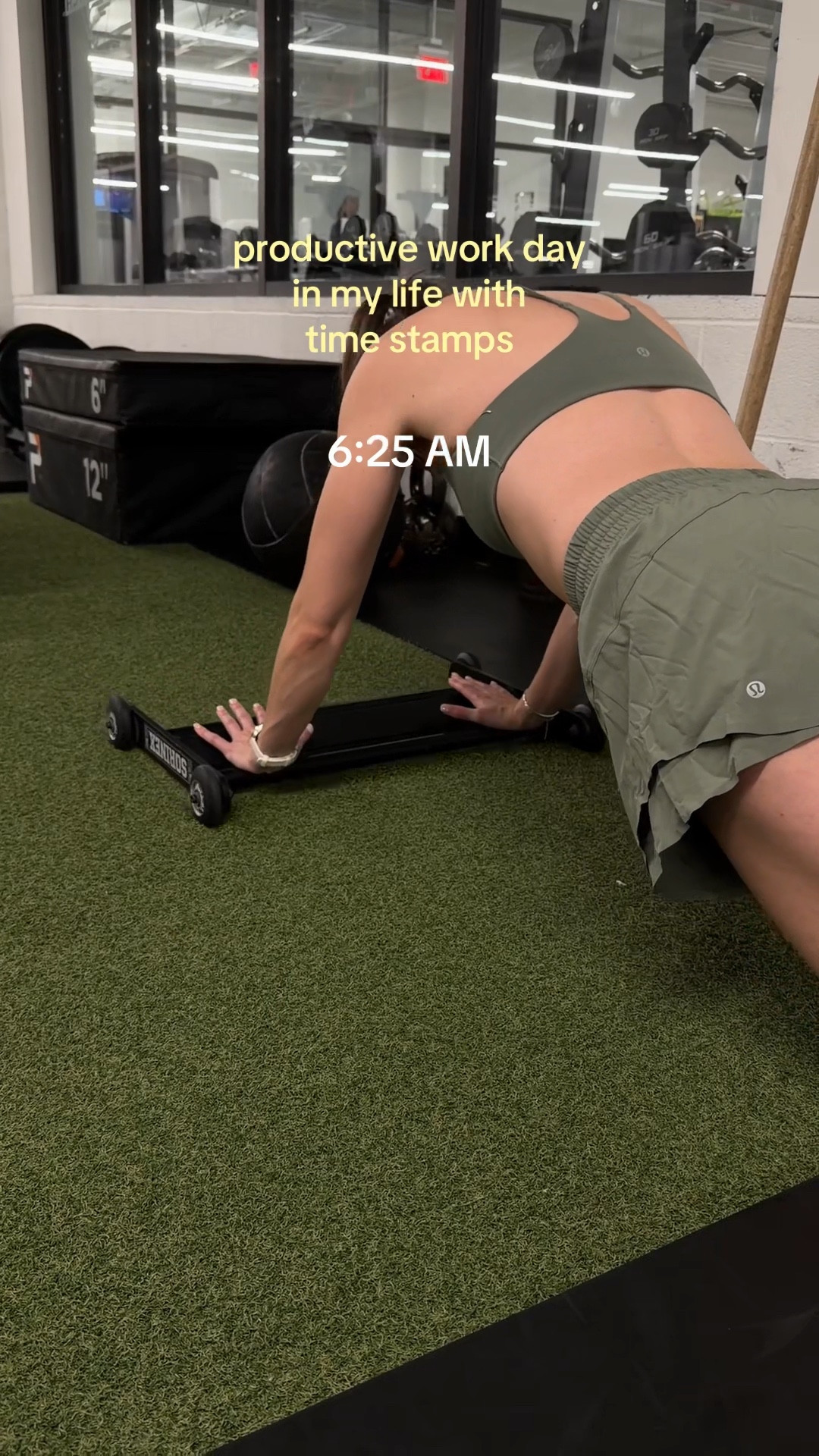 My entire morning routine! Starting with a 5AM workout routine in my new @lululemon set, followed by getting ready and going to work in some of my favorite basics by @abercrombie 

#LTKmorningroutine #LTKdayinmylife #LTKActive