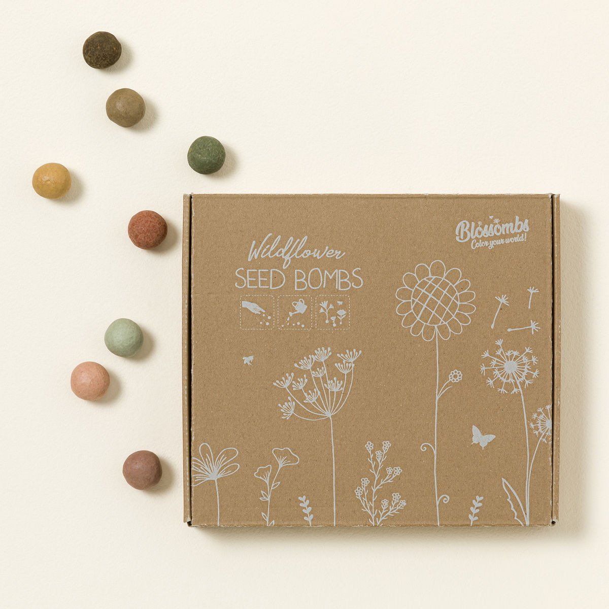 Wildflowers For You Seed Bomb Gift Set | UncommonGoods