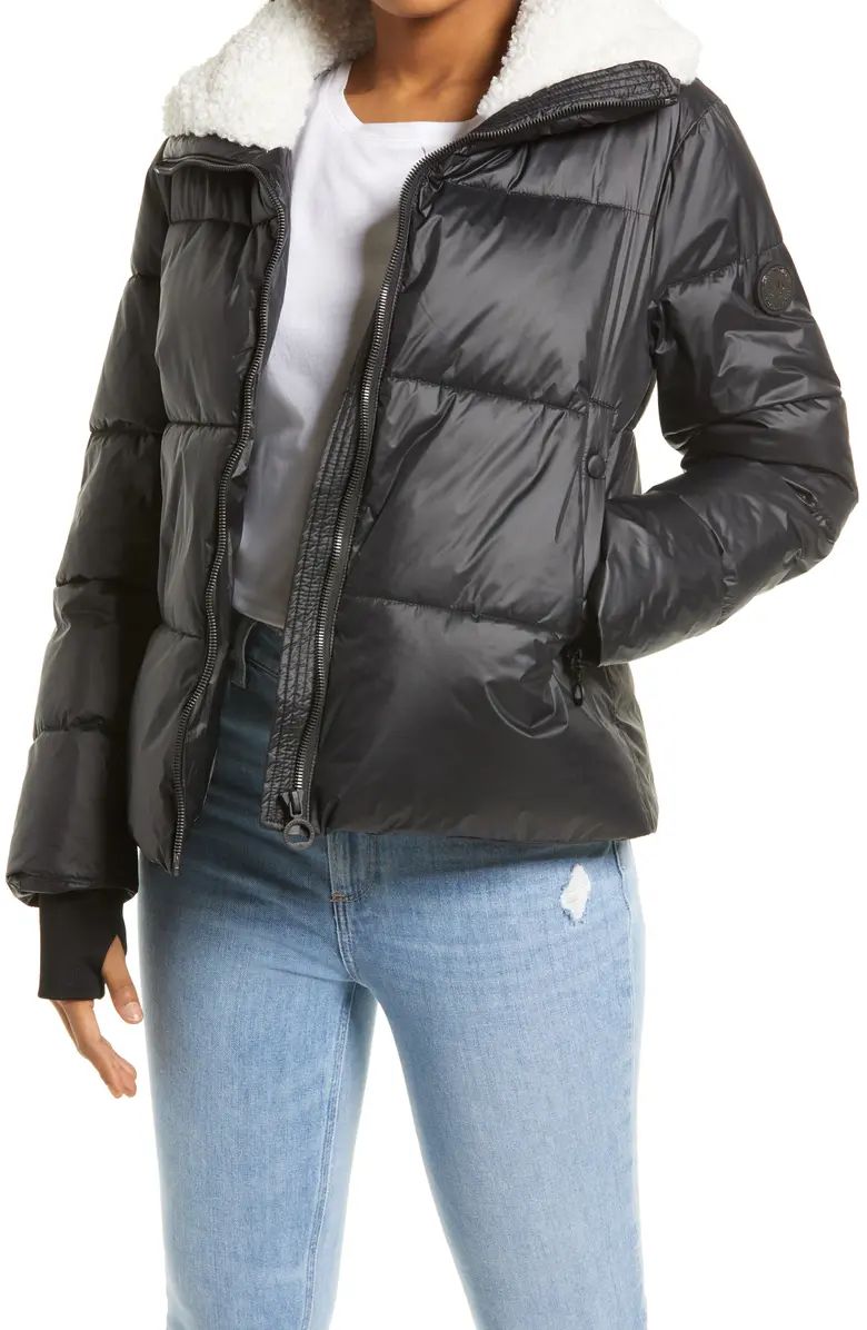 Felicity Fleece Collar Puffer Coat | Nordstrom | Nordstrom