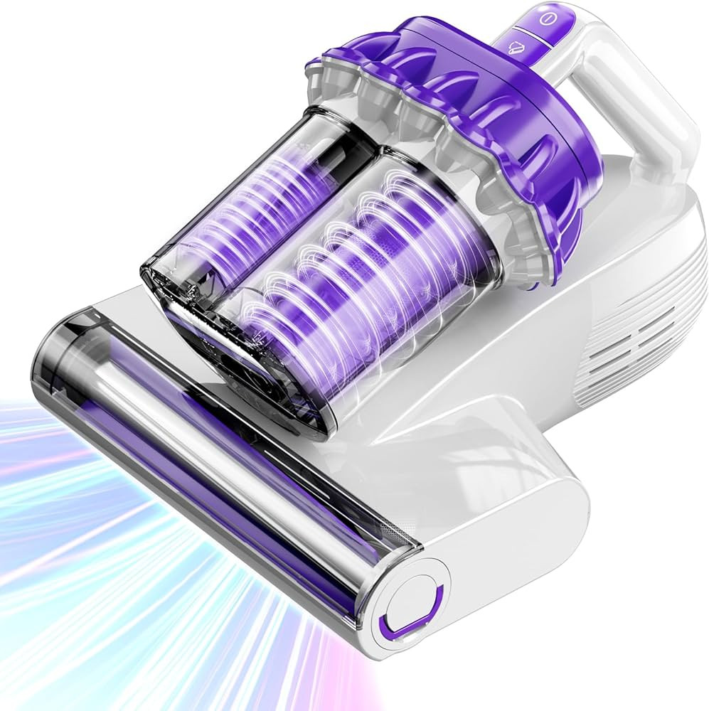 Mattress Vacuum Cleaner, 16Kpa Bed Vacuum Cleaner with 253.7nm UV-C Light, 145°F Heat, HEPA Filt... | Amazon (US)