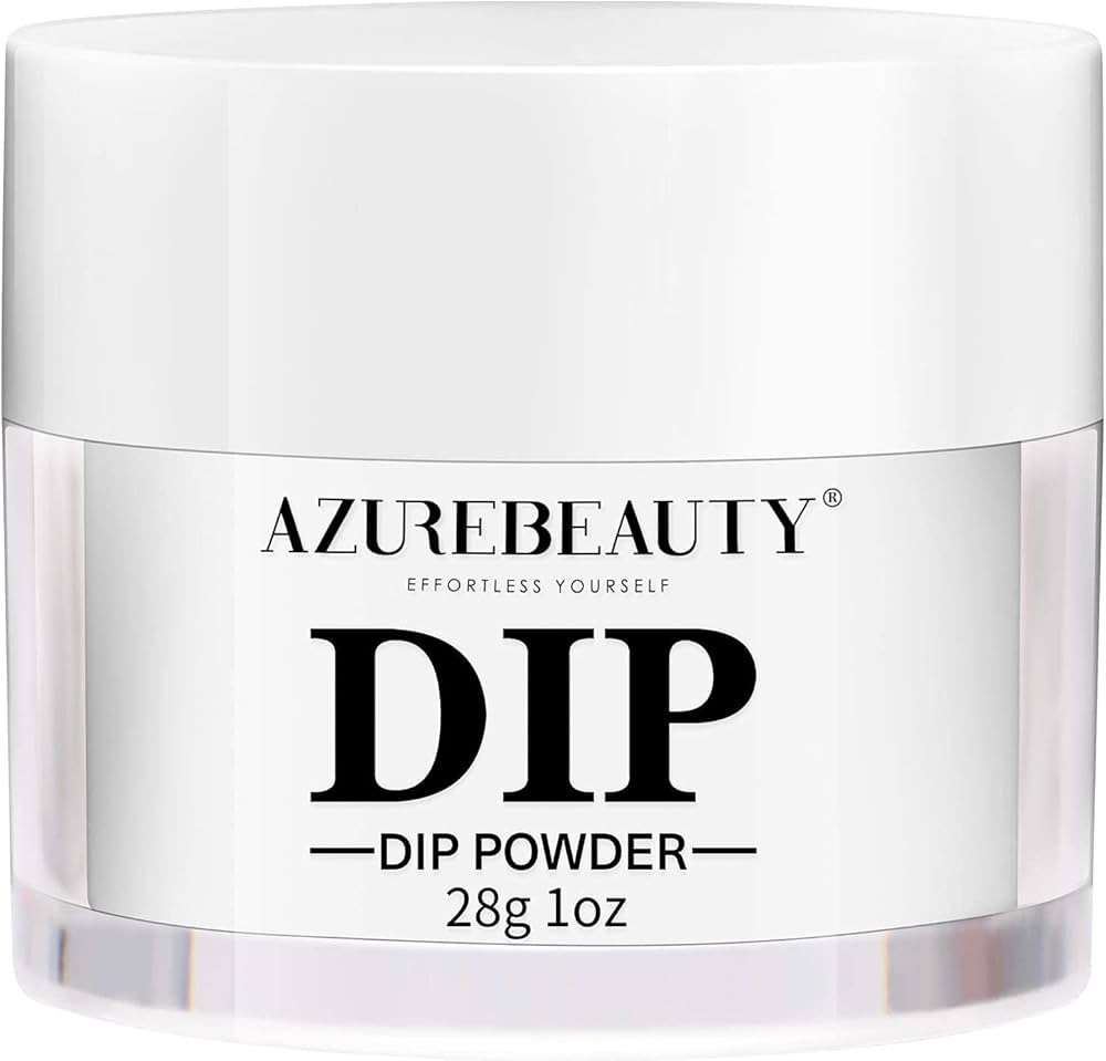 AZUREBEAUTY Clear Dip Powder for Nails, Essential Transparent Dipping Build Powder Crystal French... | Amazon (US)