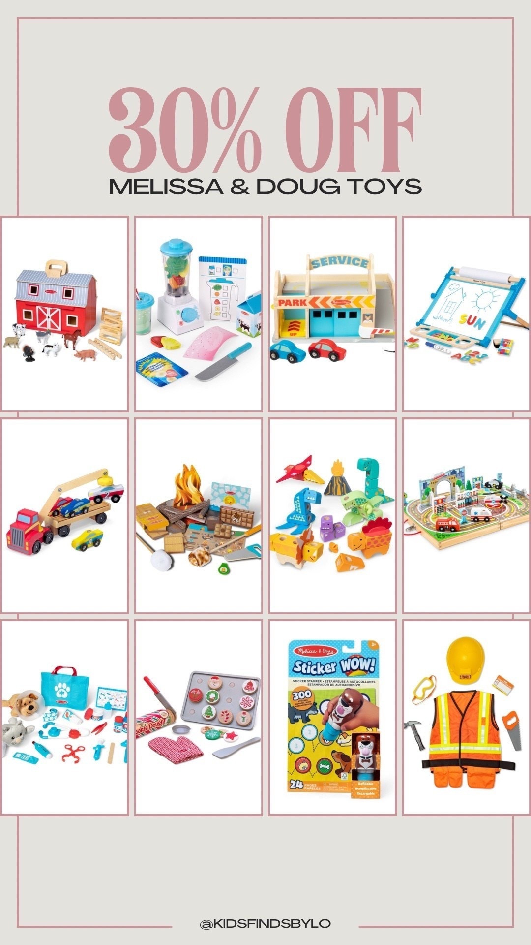 30% off Melissa & Doug toys!

#LTKSaleAlert #LTKGiftGuide #LTKKids