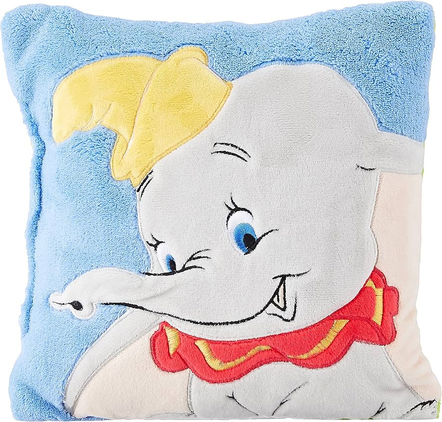 Disney Dumbo Decorative Pillow, Blue | Amazon (US)
