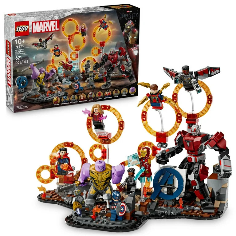 LEGO Marvel Avengers: Endgame Final Battle - Super Hero Building Set for Kids, Ages 10+ - 10 Figu... | Walmart (US)