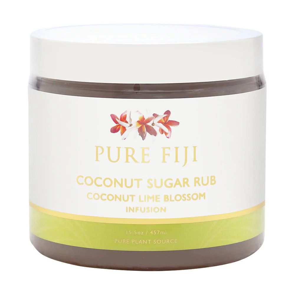 Pure Fiji Sugar Rub, Coconut Lime Blossom, 15.5 Ounce | Walmart (US)