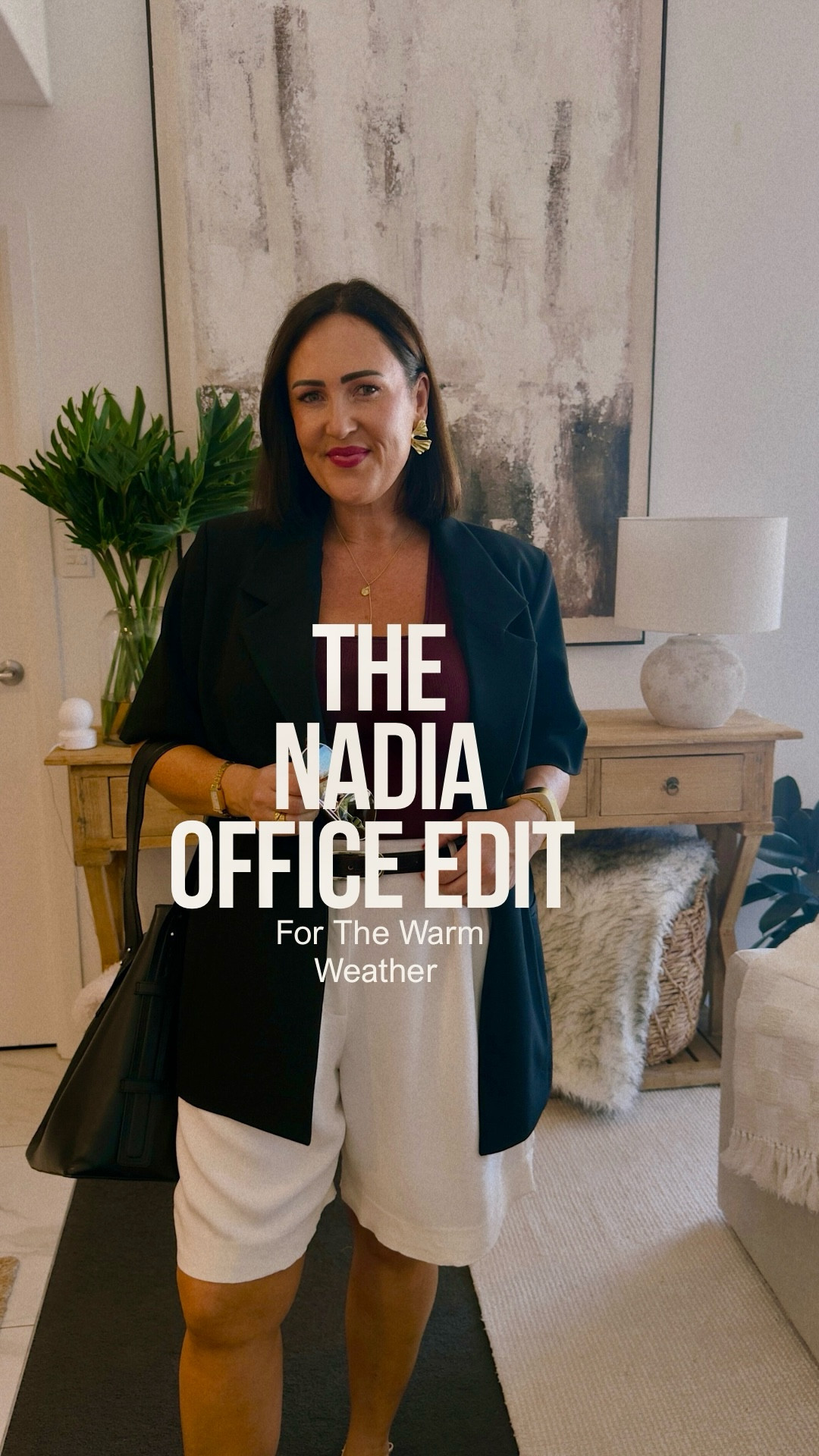 POV: You live in a warm climate but still need to look office-ready ☀️

Structured blazer, breathable layers, relaxed tailoring — polished without overheating. This is how we do corporate when it’s 25+ degrees.

The blazer and tank have now sold out online both from @witchery (you girls are quick 🤍), but Pacific Fair still had limited stock last I checked. I’ve also found a similar blazer at @Target and a few other options — and I’ve linked beautiful alternatives for everything.

I am wearing a size 14 in the shorts. 

Nadia x

#LTKaustralia #LTKsummer #LTKFashionMonth