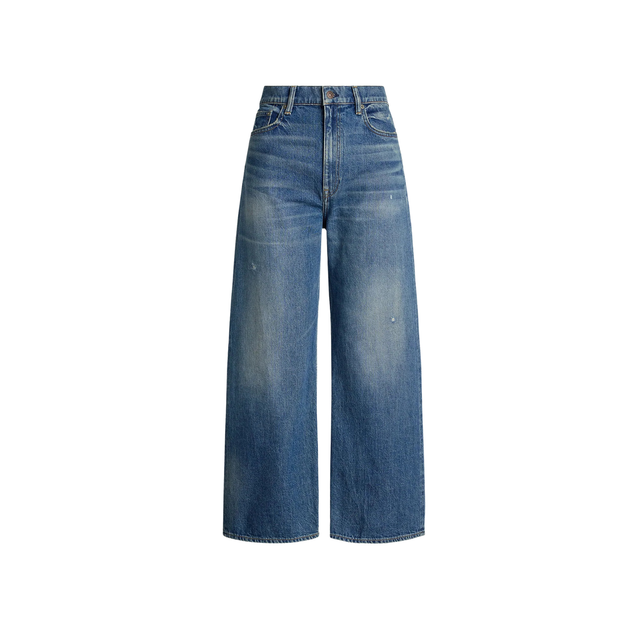 Wide Leg Cropped Ankle Jean | Le Weekend Studio