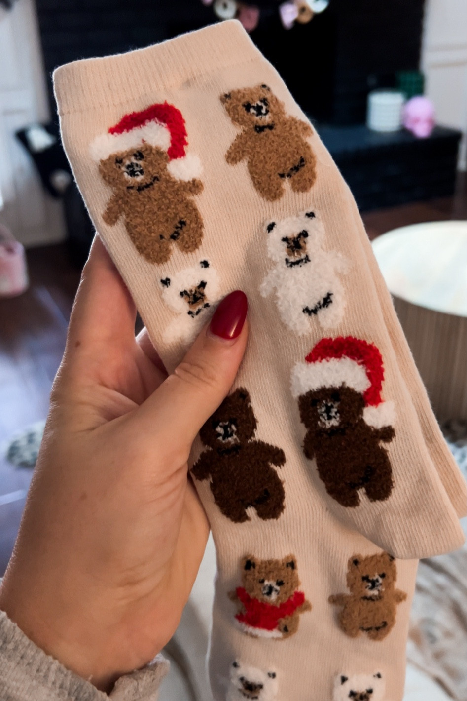 Christmas socks teddys holiday 

#LTKSeasonal #LTKHoliday #LTKStyleTip