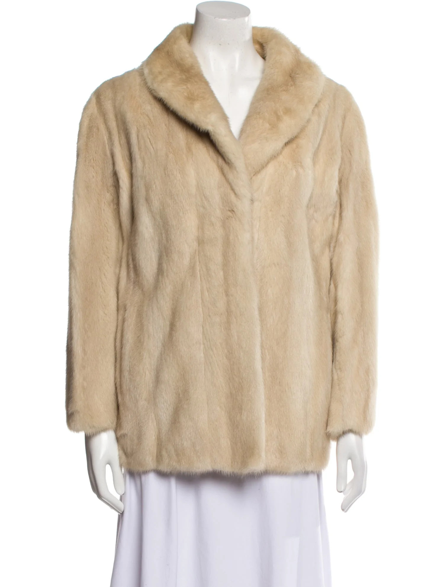 I.MAGNIN Fur Coat - Neutrals Coats, Clothing - INMIA21419 | The RealReal | The RealReal