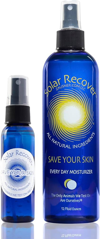 Solar Recover After Sun Moisturizing Spray 2-Pack \u2013 Full Size 12oz + Travel Size 2oz Hydrati... | Amazon (US)