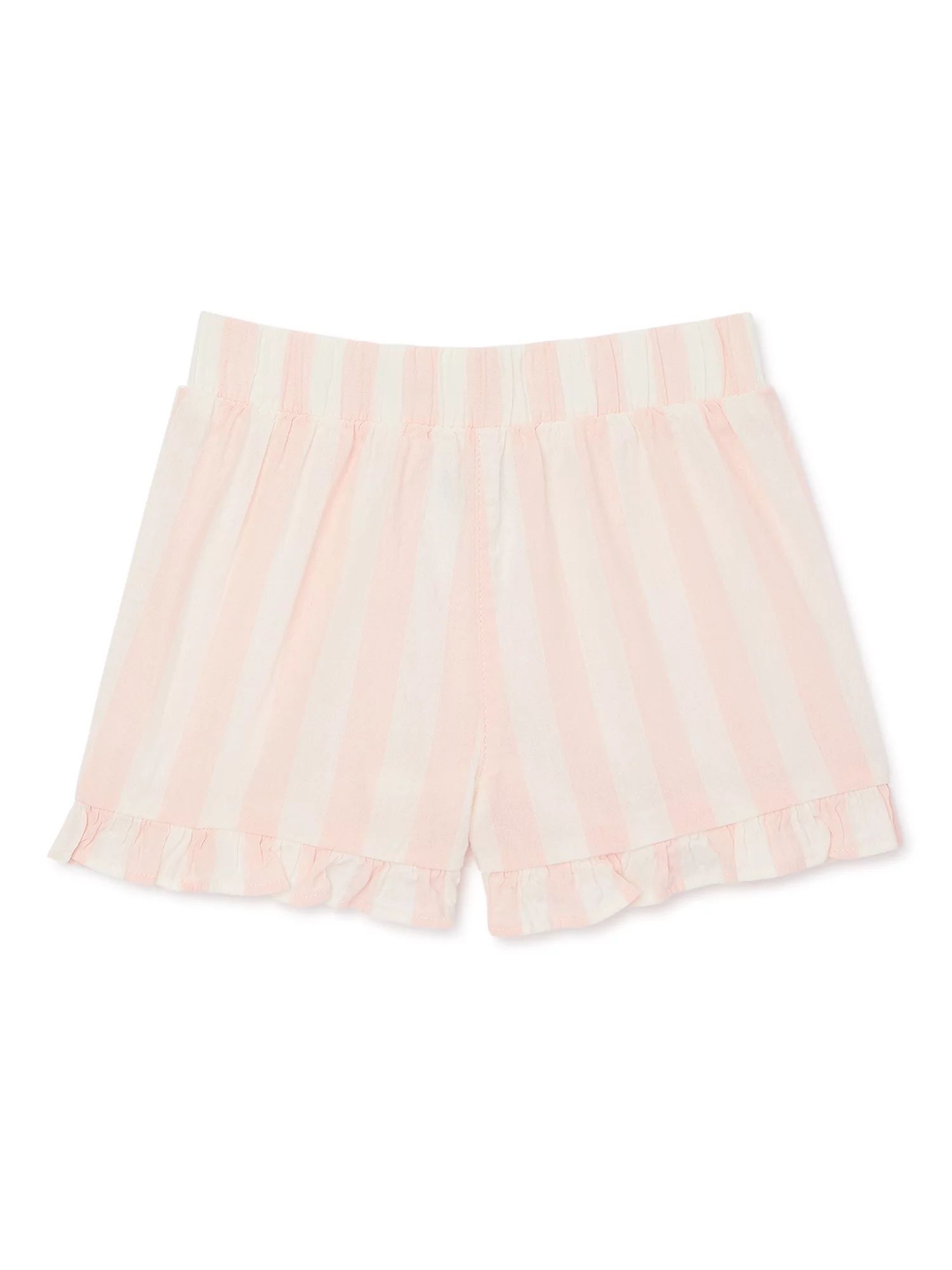 Garanimals Baby and Toddler Girl Ruffle Hem Shorts, Sizes 12M-5T | Walmart (US)