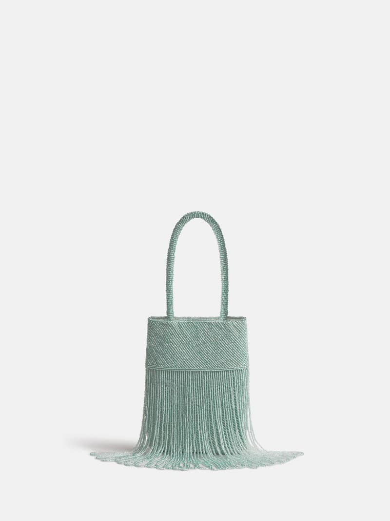 Valentina Mini Beaded Bag | Reformation (Global)