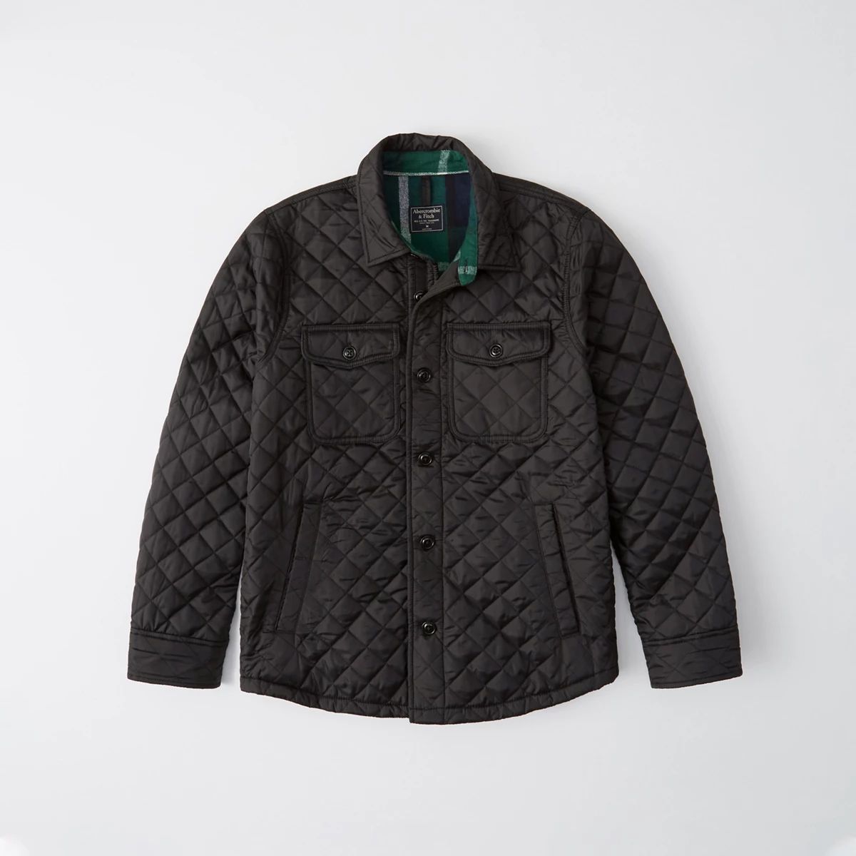 Quilted Shirt Jacket | Abercrombie & Fitch US & UK