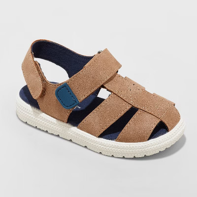 Toddler Boys' Herschel Fisherman Sandals - Cat & Jack™ Brown | Target