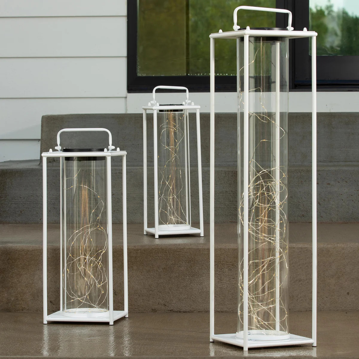 Medium Firefly Light, White | Plow & Hearth