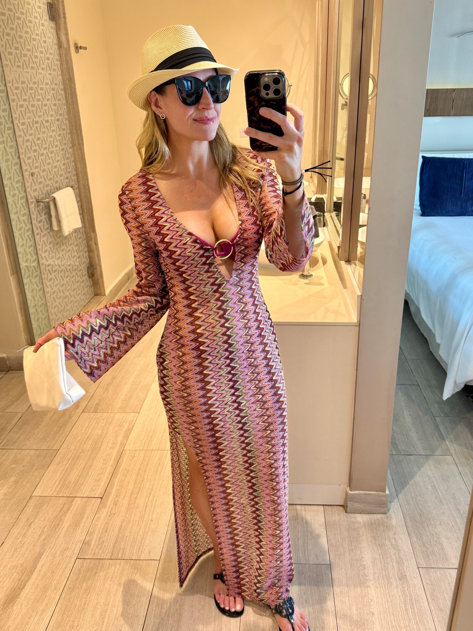 My new fave swimsuit coverup. It’s so chic. I’m wearing XS. 

Use code MAY30 for 30% off site wide at Vici. 

Swimwear
Bikini
Cover up 
Maxi cover up 
Summer
Beach outfit
Pool outfit
Resort outfit 
Vacation  

#LTKSwim #LTKOver40 #LTKTravel