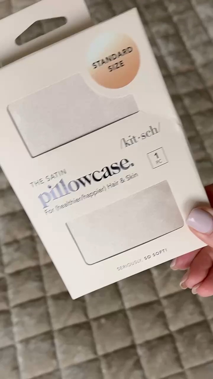 MY FAVORITE SATIN PILLOWCASE! This satin pillowcase is one of my favorite beauty essentials. It helps reduce breakage, keeps hair smoother overnight, and feels incredibly soft against the skin. The zip closure keeps everything in place, and it washes beautifully. A simple upgrade that makes such a difference for hair and skin.

#Amazon #TheHillaryStyle #BeautyEssentials #HairCare #SkinCare #SatinPillowcase #NighttimeRoutine #SelfCareFavorites #DesignerLookForLess #CozyHome 

 #LTKOver40 #LTKHome #LTKFindsUnder50