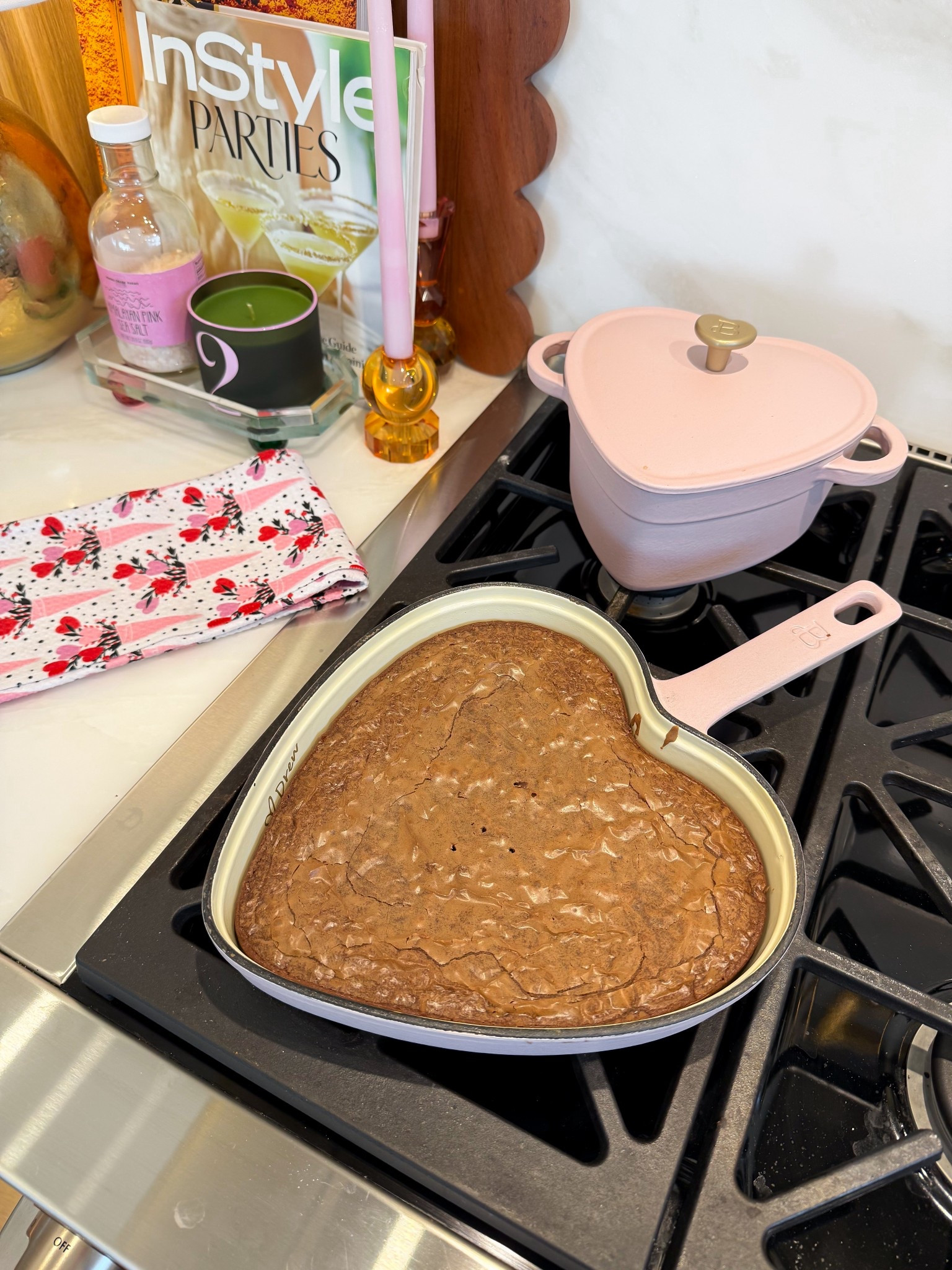 Heart shaped pan and Dutch oven. Valentine’s bakeware  

#LTKValentine #LTKfoodie