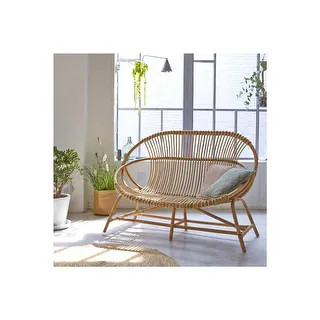 Tikamoon Leontie Rattan Double Armchair | Bed Bath & Beyond