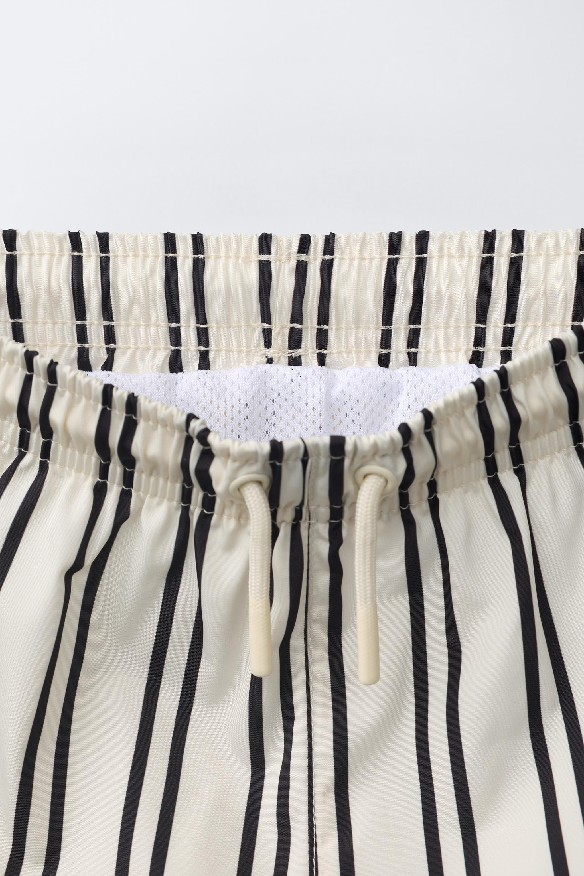 2-6 YEARS/ STRIPED SWIM SHORTS | Zara US