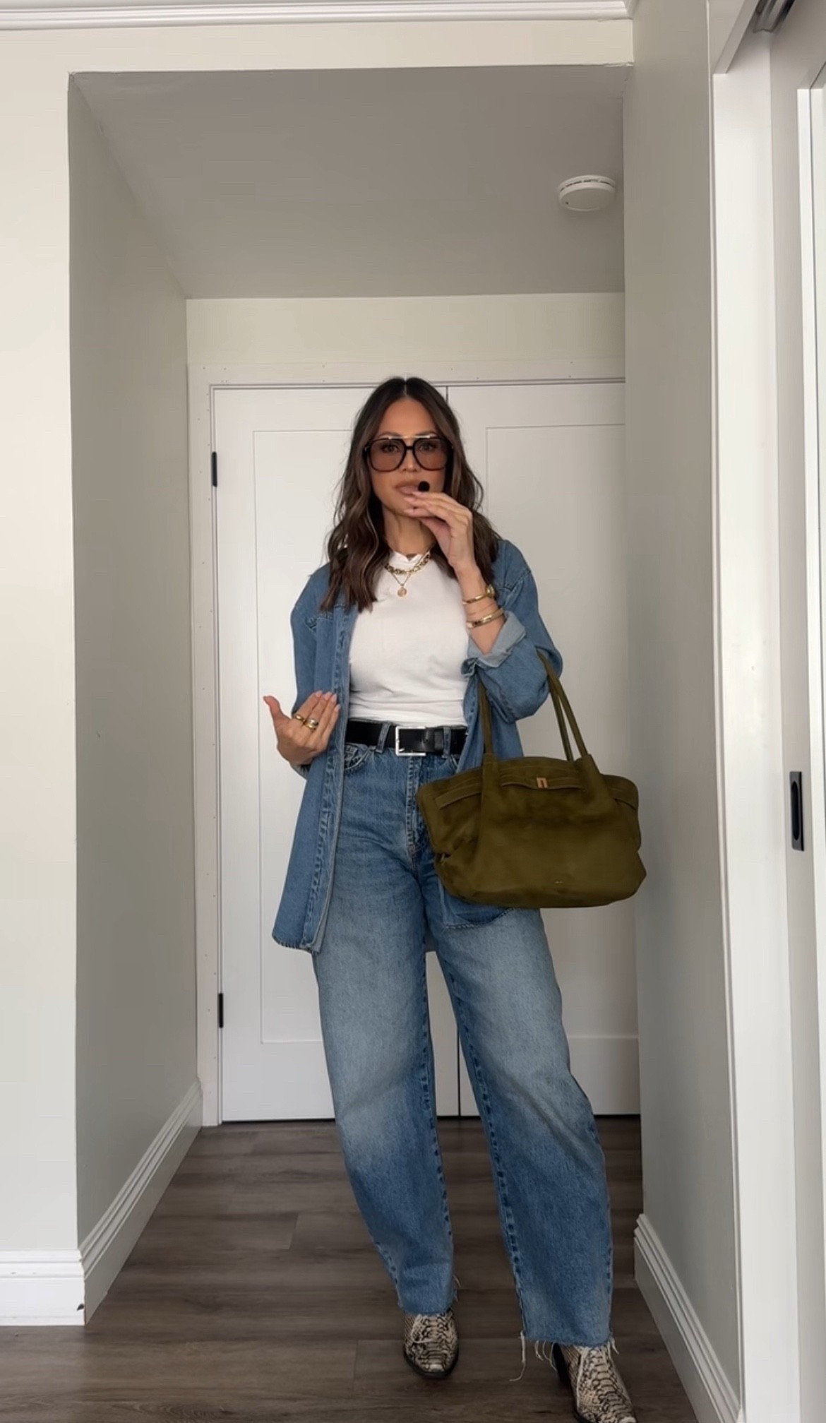 Wearing vs styling!

#LTKgrwm #LTKSeasonal #LTKootd