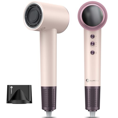 Slopehill Hair Dryer - 110,000 RPM High-Velocity Fast Drying + Low Noise + Lightweight + Intelligent Temperature Control Hair Care for Home, Salon and Travel | Amazon (US)