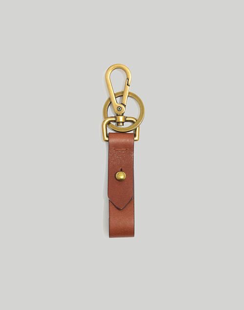The Front Door Key Fob in Leather | Madewell
