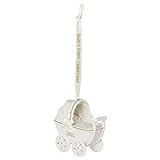 Hallmark Keepsake Christmas Ornament 2022, Baby's First Christmas Pram, Porcelain | Amazon (US)