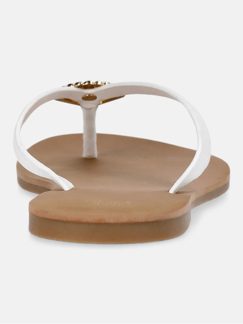 Time and Tru Women's Ornament Thong Sandals | Walmart (US)