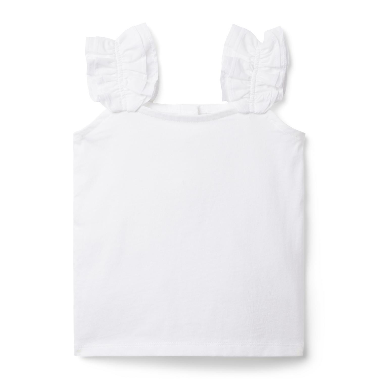 Ruffle Strap Jersey Top | Janie and Jack