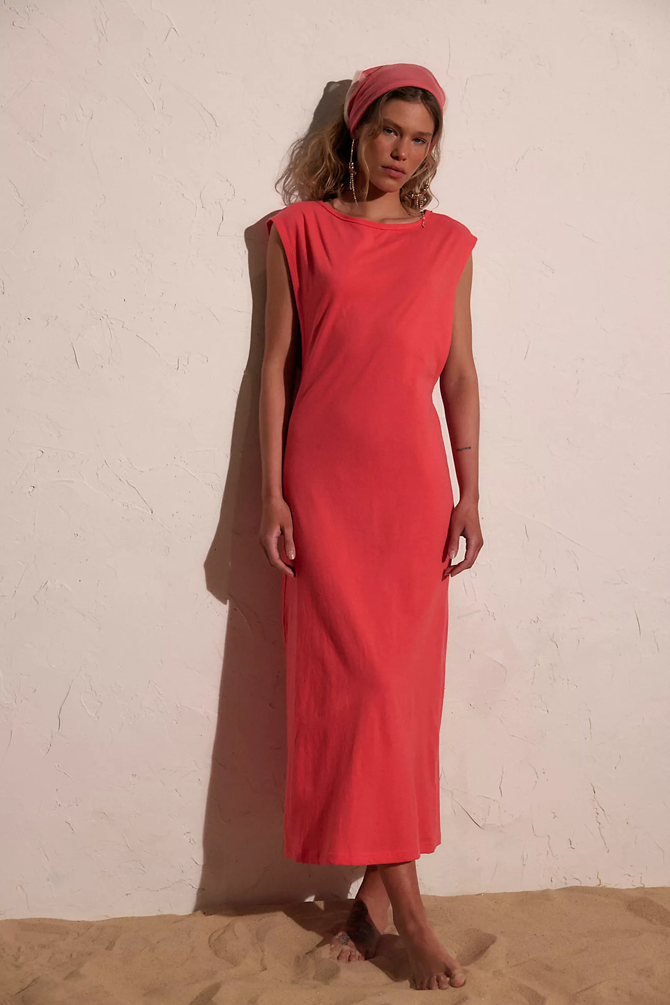 Drift Street Cotton-Jersey Maxi Dress | Free People (Global - UK&FR Excluded)