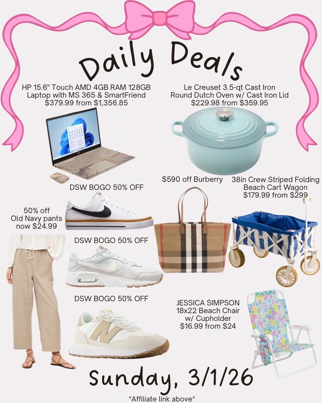 Deals of the day  

#LTKMidsize #LTKHome #LTKSaleAlert