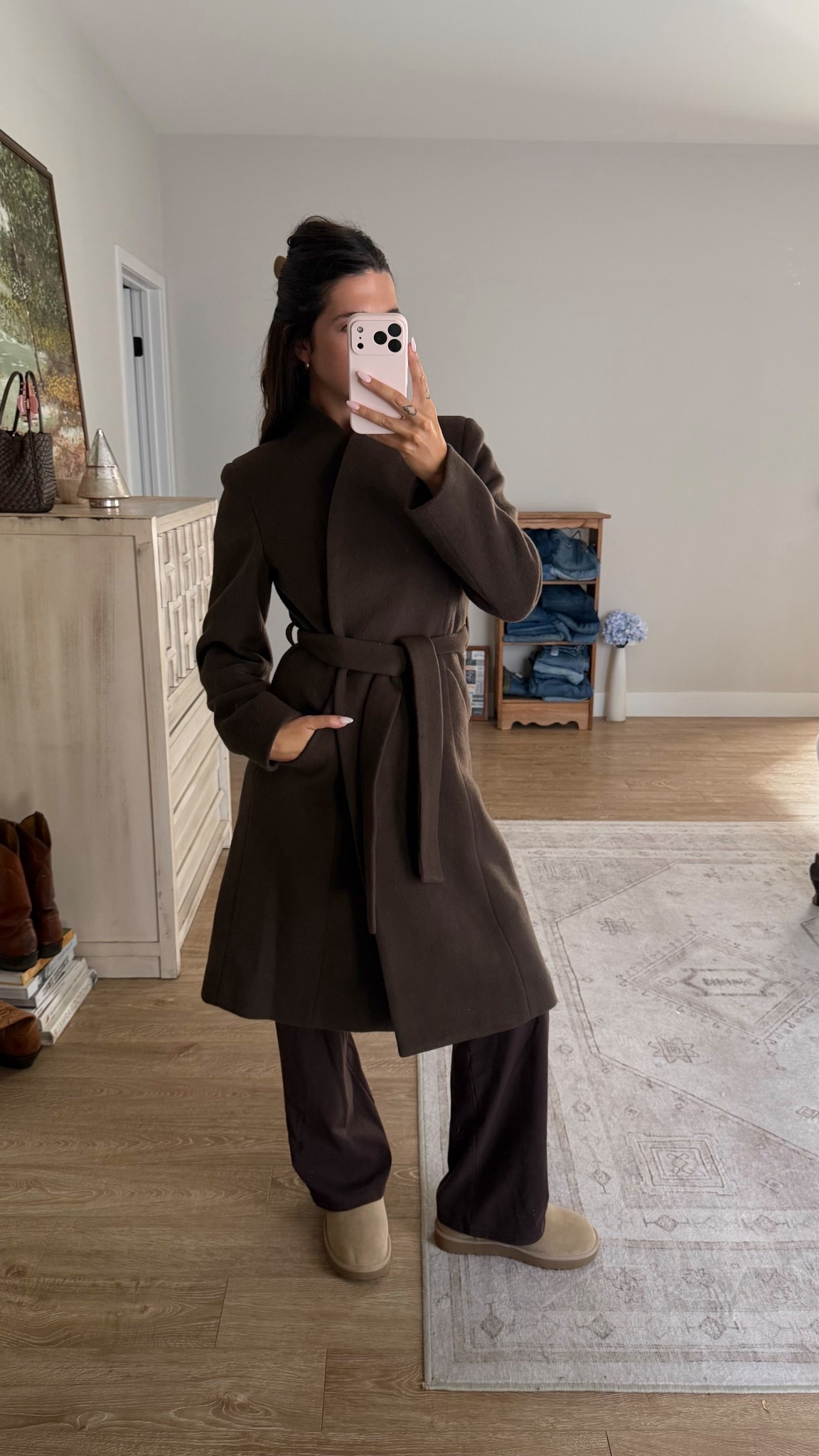 Cozy outfit with fave winter coat! Perfect for Thanksgiving! Size S and S bottoms! 

#LTKGiftGuide #LTKSeasonal #LTKHoliday