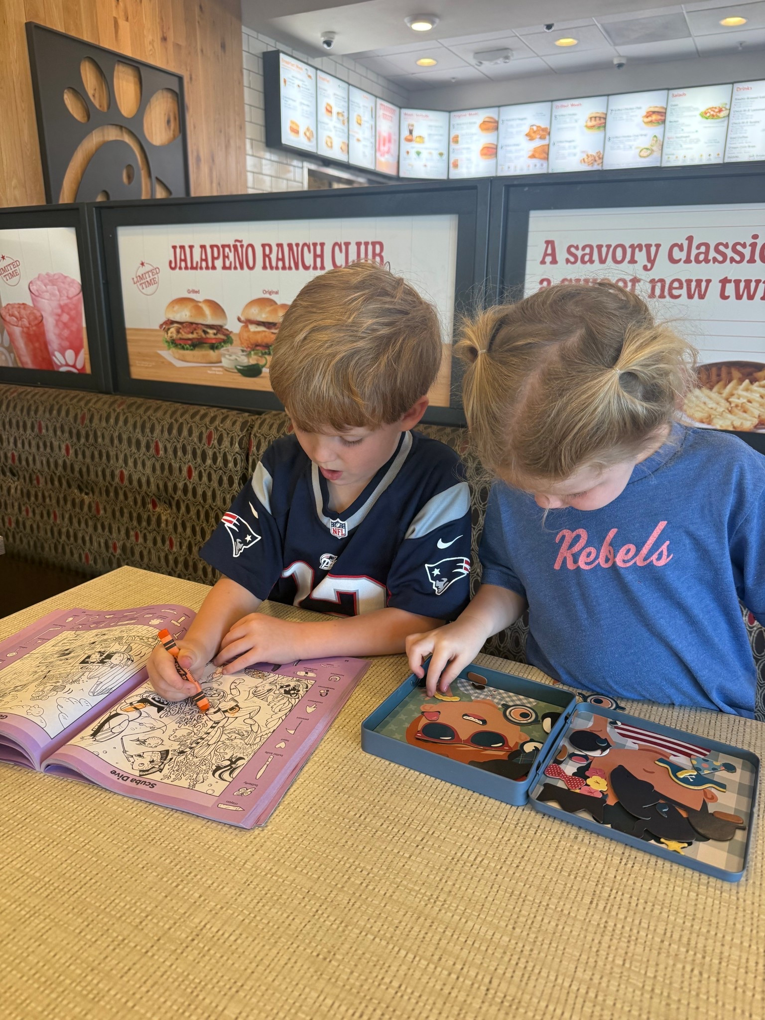 Two of our favorite things for restaurant/car/ballpark/ Dr office entertainment…. ￼Highlights hidden pictures book and these magnetic faces!! We have a few versions of both of these and they spend large chunks of time often playing with these!!! 

#LTKSaleAlert #LTKKids #LTKdayinmylife