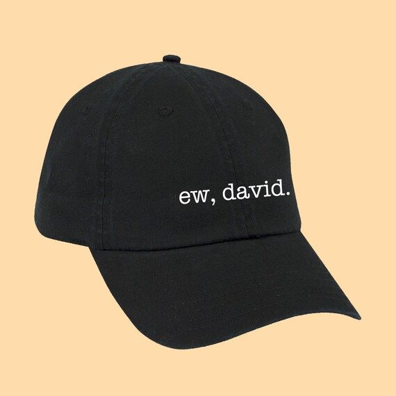 ew, david. Baseball Hat Dad Hat Embroidered Printed Hat Unisex Adjustable Strap Baseball Cap Dad ... | Etsy (US)
