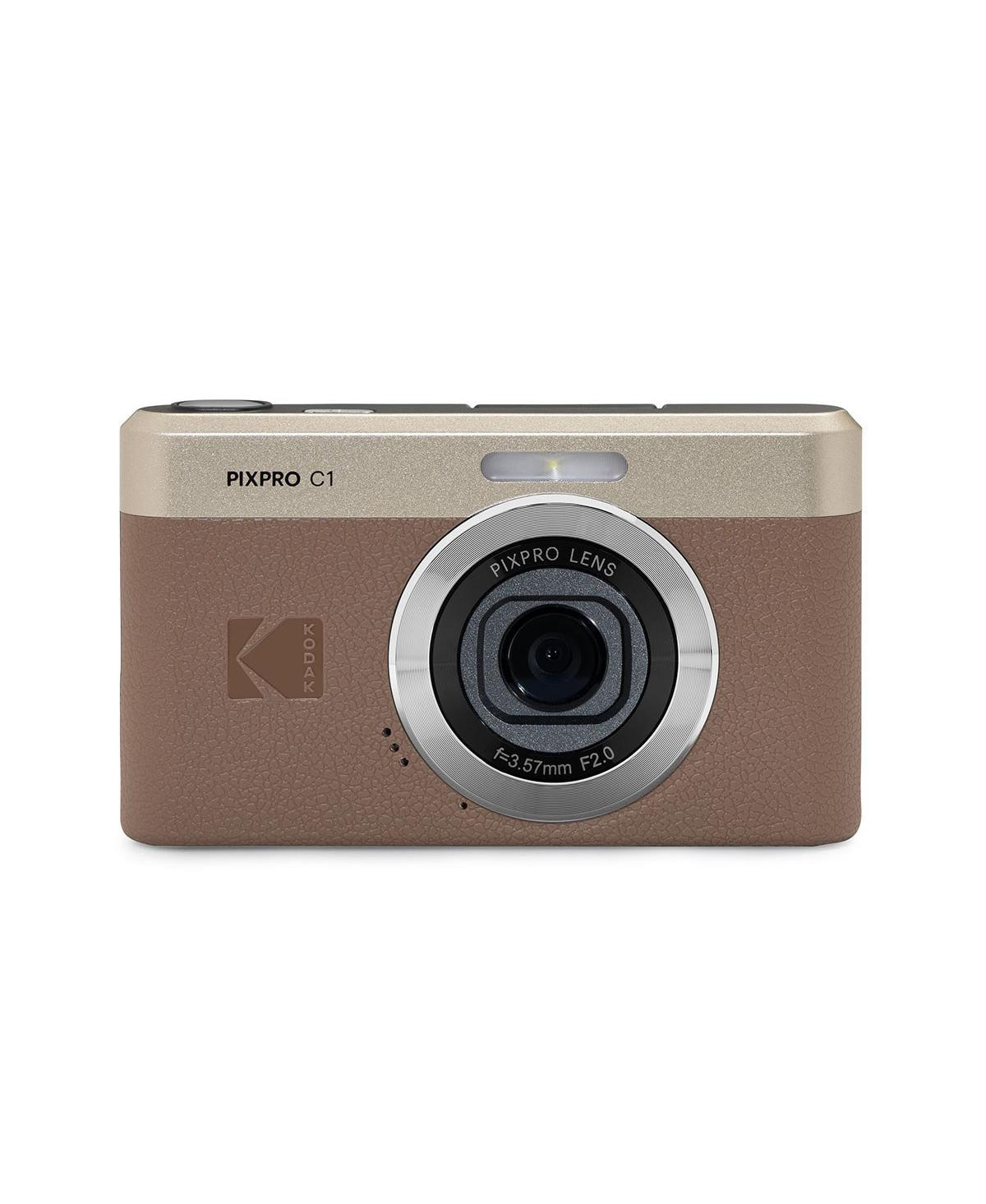 Kodak Camera C1 Friendly Zoom - Brown | Macy's