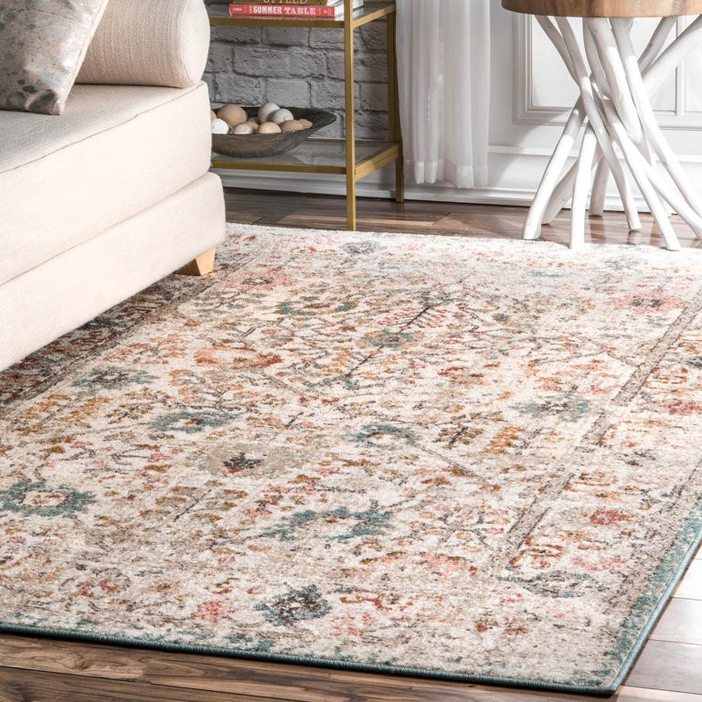 nuLOOM Vintage Floral Lenore Area Rug - Walmart.com | Walmart (US)