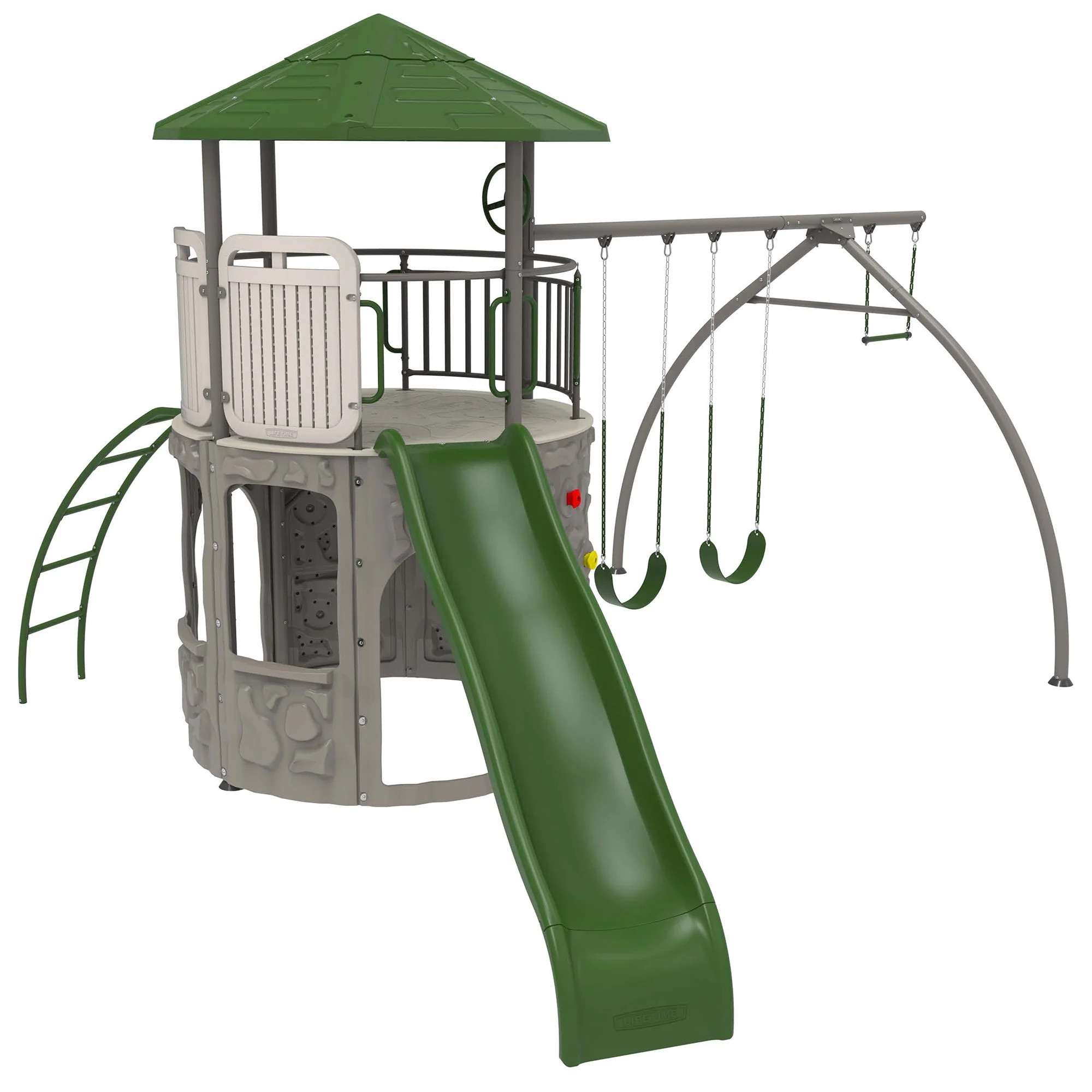 Lifetime Adventure Tower Swing Set (Earthtone), 290633 | Walmart (US)