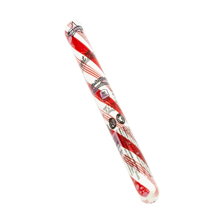 Atkinson Candy, Gluten Free, Dye Free, Red and White Holiday Peppermint Stick, 1 Count | Walmart (US)