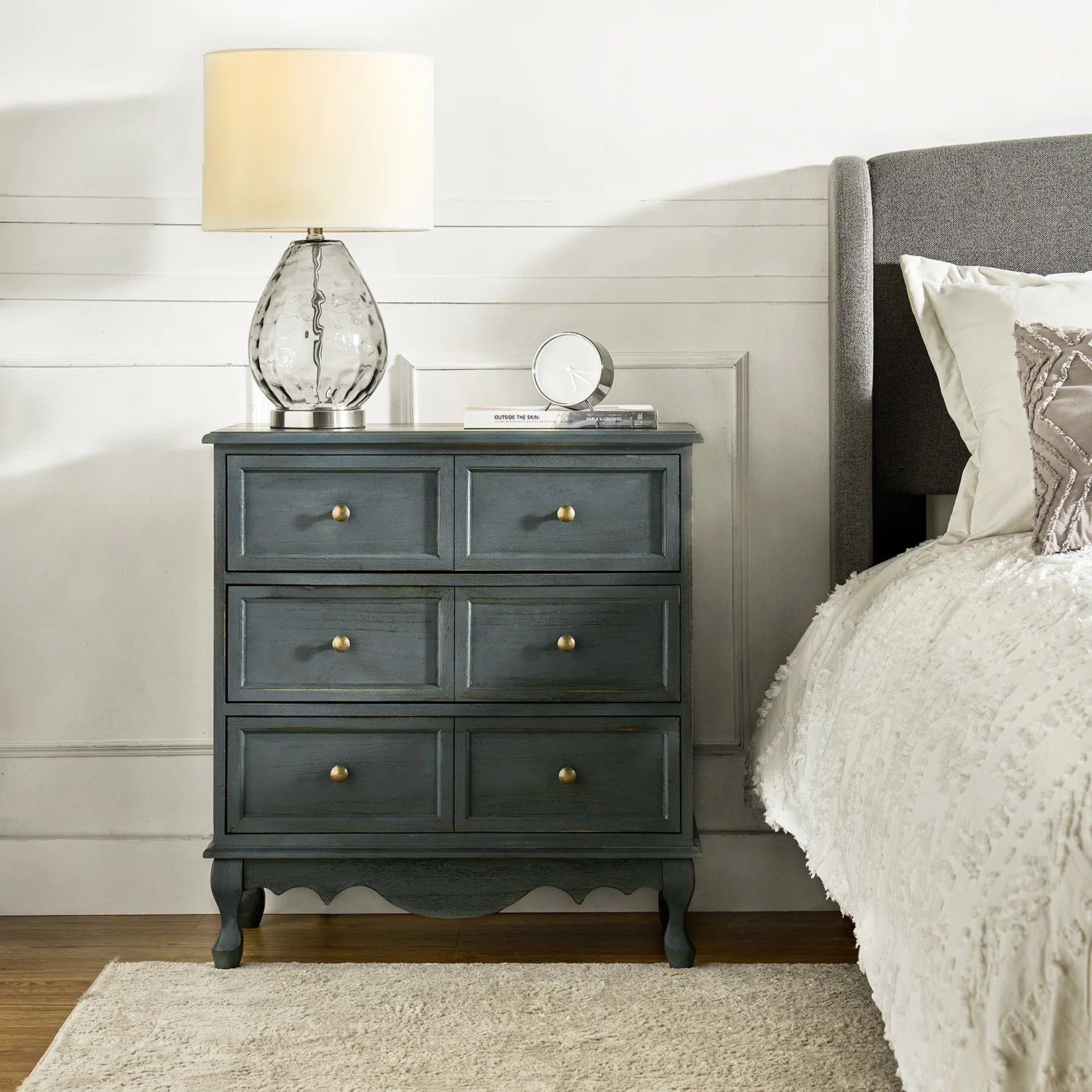 Carielle Traditional Solid Wood Accent Chest with charging station | Wayfair North America