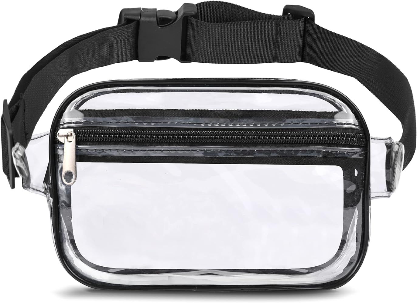 VOROLO Clear Waist Pack for Running Fanny Pack for Women and Men Crossbody Belt Bag Bum Bag with ... | Amazon (US)