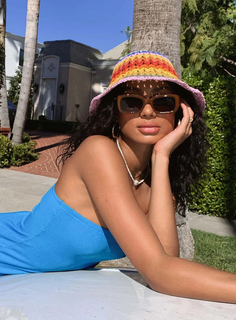 Peyton Bucket Hat Multi | Princess Polly US